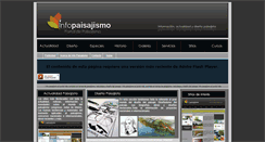 Desktop Screenshot of infopaisajismo.com